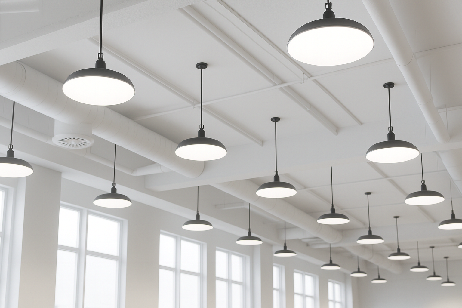 Suspended LED Pendant Conversions